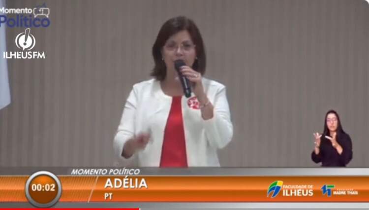 Adélia domina debate com melhores propostas para saúde, transporte e educação de Ilhéus