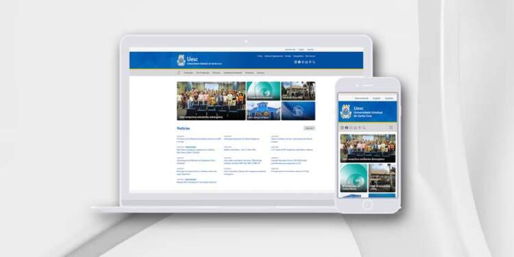 Uesc lança novo site